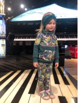 Legginsy z dresówki Jednorożce