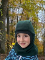 Kominiarka MERINO Zieleń Balaclava