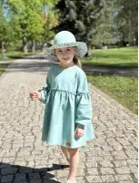 Sukienka OVERSIZE NADIA Brudna Mięta