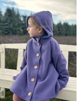 Płaszcz Merino Aurora Smart Size - Wrzos
