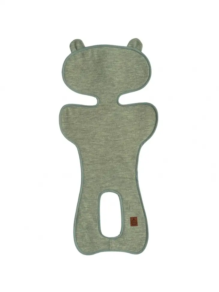 TermoMIŚ plus - 100% Merino wkładka do fotelika samochodowego - Beż