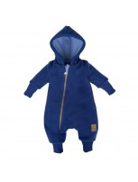 Kombinezon MERINO Little Lamb Smart Size - Błękit Monaco