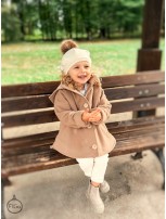 Płaszcz Merino Aurora Smart Size - Capuccino