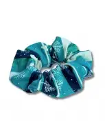 Scrunchie Zima Turkus