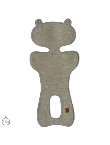 TermoMIŚ plus - 100% Merino wkładka do fotelika samochodowego - Beż