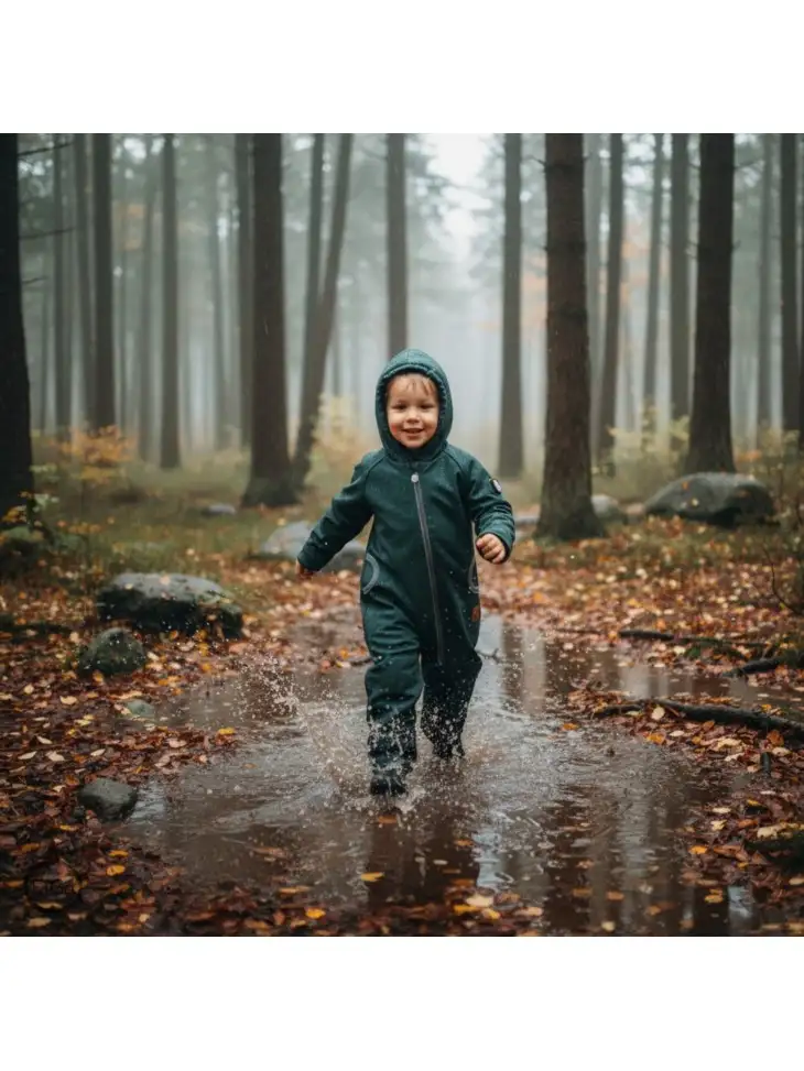 Kombinezon Softshell Szmaragdowa zieleń