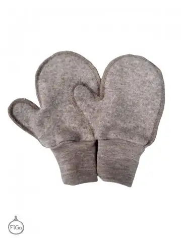 Rękawiczki 100% Polar MERINO Wełna Beż