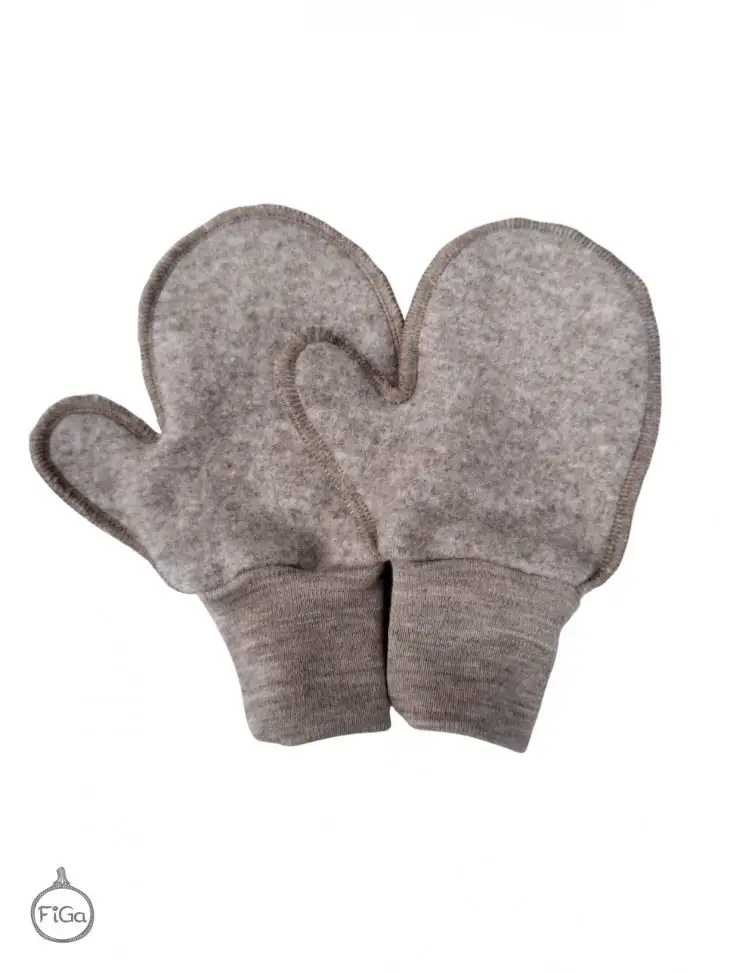 Rękawiczki 100% Polar MERINO Wełna Beż