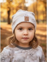 Czapka 100 % - Merino Jesień/Zima - Beż