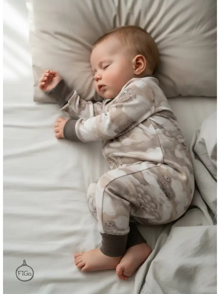 Kombinezon pajac 100% MERINO Smart Size - Beż